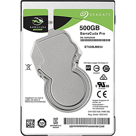 【６台】SEAGATE ST500LM034 500GB 【0605SE14】 Seagate BarraCuda ST500LM034 500 GB Hard Drive Internal SATA