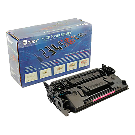 Troy Remanufactured High-Yield Black Toner Cartridge Replacement