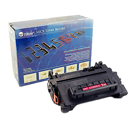 Troy Remanufactured Black Toner Cartridge Replacement For HP