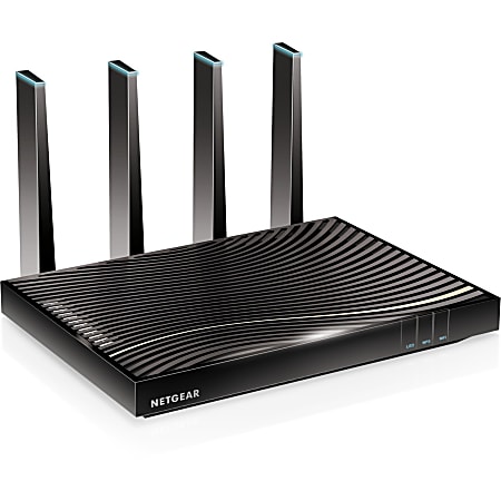 Netgear Nighthawk X4 C7500 IEEE 802.11ac Cable Modem/Wireless Router - 2.40 GHz ISM Band - 5 GHz UNII Band(4 x External) - 409.60 MB/s Wireless Speed - 4 x Network Port - USB - Gigabit Ethernet - Desktop