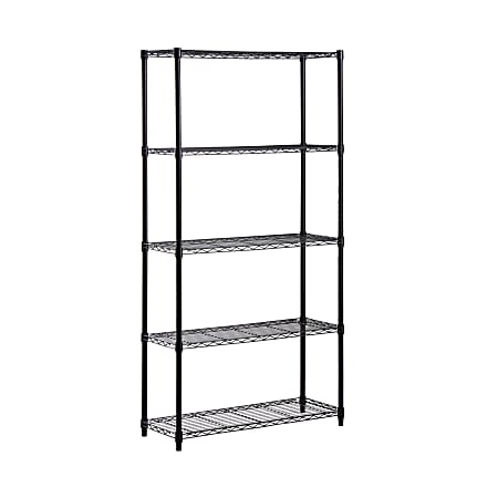 Honey-can-do SHF-01442 5-Tier Industrial Shelving Holds