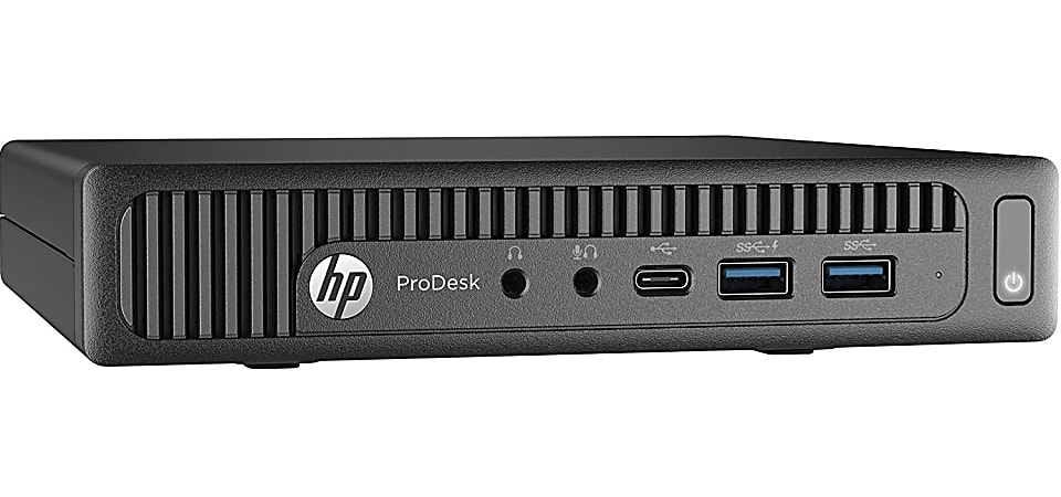 HP ProDesk 600 G2 Mini Refurbished Desktop, Intel® Core™ i7, 16GB Memory, 256GB Solid State Drive, Windows® 10, RF610708