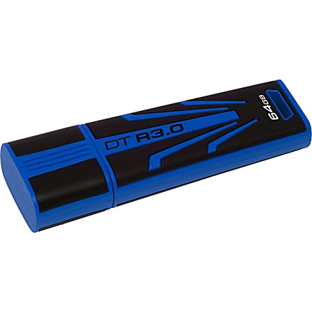 Kingston 64GB DataTraveler R3.0 G2 USB 3.0 Flash Drive - 64 GB - USB 3.0 - 120 MB/s Read Speed - 45 MB/s Write Speed - 5 Year Warranty