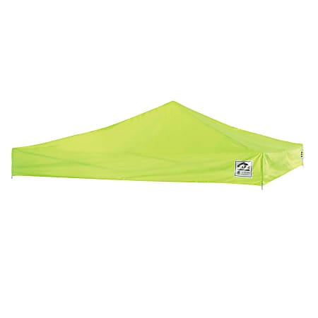 Ergodyne SHAX 6010C Replacement Pop-Up Tent Canopy, 10' x 10', Lime