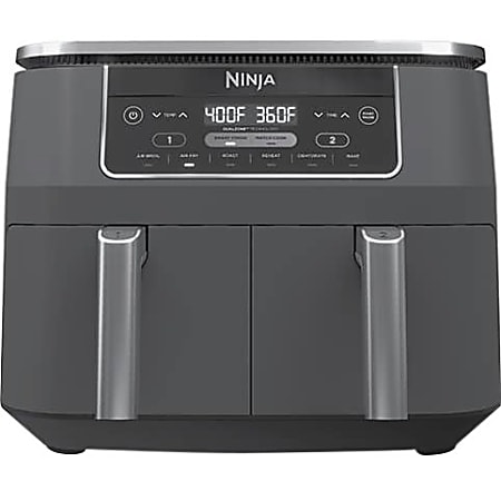 Ninja 8 Quart 2-Basket Air Fryer with DualZone Technology