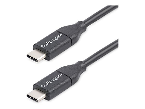 StarTech.com 0.5m USB C Cable - M/M - USB 2.0 - USB-C Charger Cable - USB 2.0 Type C Cable - Short USB C Cable - 1.64 ft USB Data Transfer Cable
