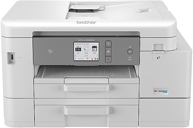 Brother INKvestment MFC J4535DW Inkjet All In One Printer Office Depot