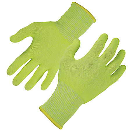 Ergodyne ProFlex 7040 Polyethylene Food Grade Gloves, Small, Lime