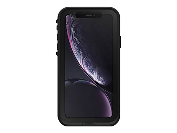 LifeProof FRE - Back cover for cell phone - black, dark gray - for Apple iPhone XR