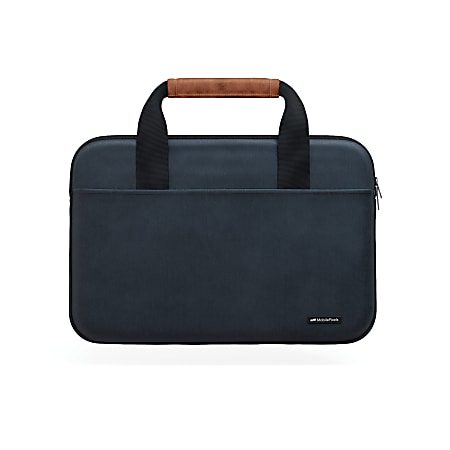Mobile Pixels Polyester 15.6” Laptop Sleeve, 12”H x 17”W x 1”D, Blue