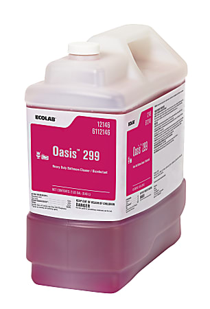 Ecolab Oasis 299 Bathroom Cleaner And Disinfectant Sour