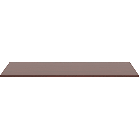 Lorell® Revelance 72"W Rectangular Conference Tabletop, Mahogany