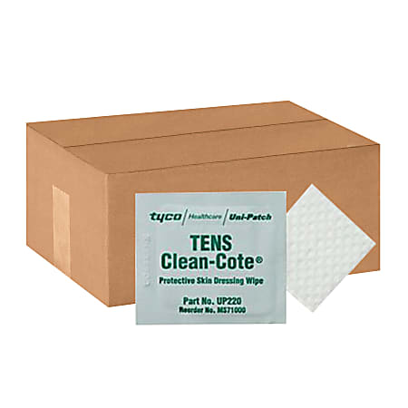 Clean-Cote® Protective Skin Dressing Wipes, Box Of 50