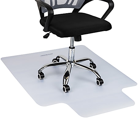 Mind Reader 9-to-5 Collection Hard Floor Office Chair Mat, 35-1/4”W x 47”D
