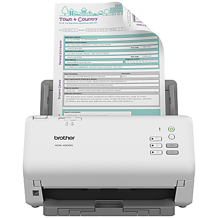 Brother ADS-4300N Professional Desktop Scanner
