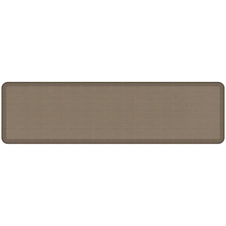 Newlife By Gelpro Designer Comfort Kitchen Mat - Grasscloth Pecan