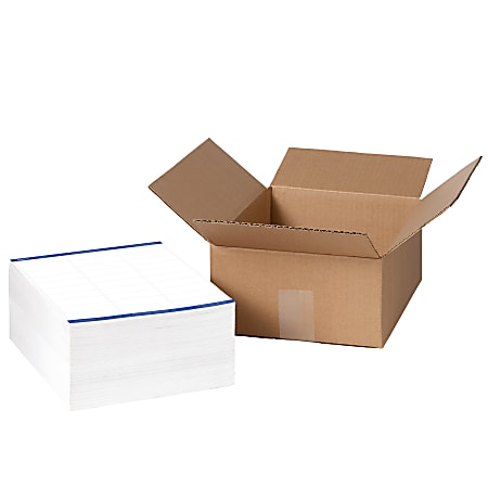 Avery® Easy Peel® Address Labels With Sure Feed® Technology, 95915, Rectangle, 1" x 2-5/8", Matte White, Box Of 15,000