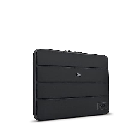 Solo New York Bond Sleeve For 15.6" Laptops, Black