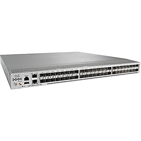 Cisco Nexus 3524x Layer 3 Switch - Manageable - 10 Gigabit Ethernet - 10GBase-X - 3 Layer Supported - Modular - Optical Fiber - 1U High - Rack-mountable - 1 Year Limited Warranty