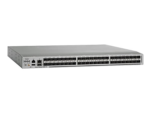 Cisco Nexus 3524x Layer 3 Switch - Manageable - 10 Gigabit Ethernet - 10GBase-X - 3 Layer Supported - N3KC3524P10GX