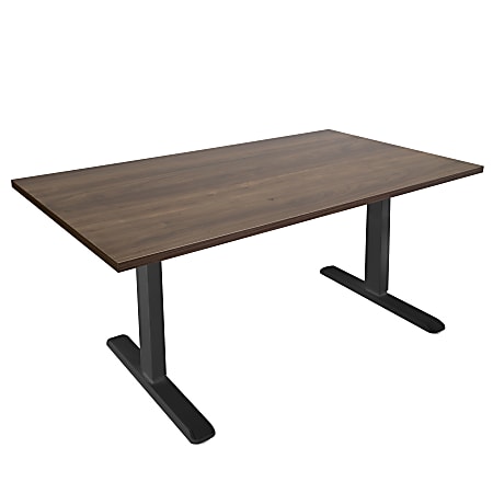 Mount-It! Electric Standing Desk With Adjustable Height And 55"W Tabletop, Adrift, MI18088