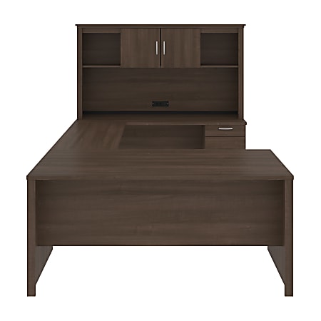 Logan u store shaped desk