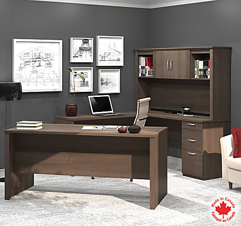 Logan u clearance shaped desk