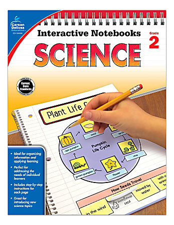 Carson-Dellosa Interactive Notebooks: Science, Grade 2