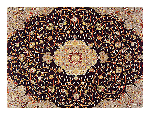Anji Mountain Altamira Rug’d Chair Mat, 1/2"H x 36”W x 48”D, Multicolor