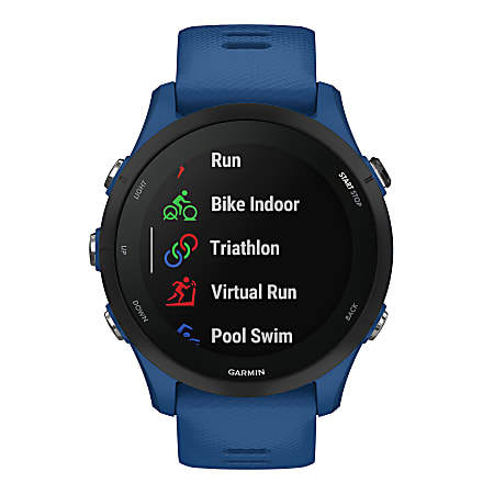 GARMIN - 宮　GARMIN Forerunner 255 Tidal Blue Garmin Forerunner 255 GPS Smartwatch, Tidal Blue with