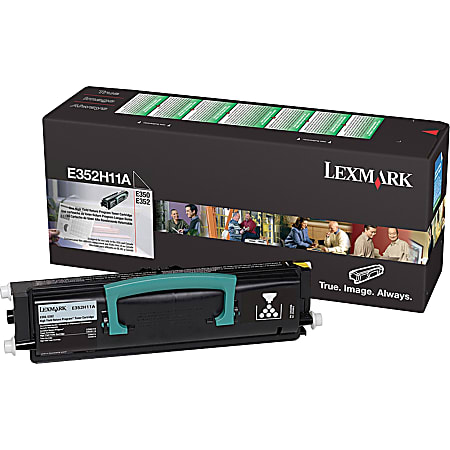 Lexmark™ E352H11A Black Toner Cartridge