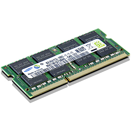 Lenovo 8GB PC3-12800 DDR3L-1600MHz SODIMM Memory - For Desktop PC - 8 GB (1 x 8 GB) - DDR3-1600/PC3-12800 DDR3 SDRAM - Non-parity - Unbuffered - 204-pin - SoDIMM