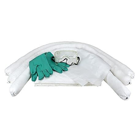 Hospeco TaskBrand Oil Only Spill Response Kit, Unscented, 5 Gallon, White