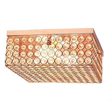 Rose gold flush mount light cheap