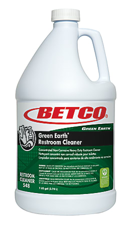 Betco® Green Earth® Restroom Cleaner, 128 Oz Bottle, Case Of 4