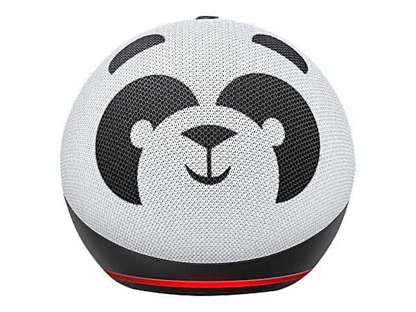 Amazon Echo Dot (4th Generation) Kids - Smart speaker - Wi-Fi, Bluetooth - App-controlled - panda