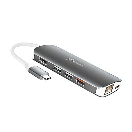 j5create USB-C Multi-Adapter Cord, JCD384