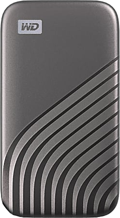 WD My Passport™ External SSD, 500GB, Space Gray