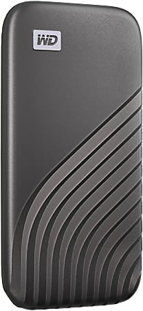 WD My Passport External SSD 500GB Space Gray - Office Depot