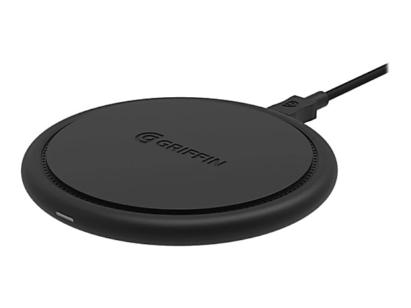 Griffin Wireless Charging Pad 5W - Black - Griffin Wireless Charging Pad 5W - Black