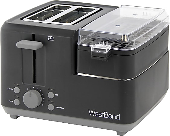 West Bend 2-Slice Breakfast Station, Black