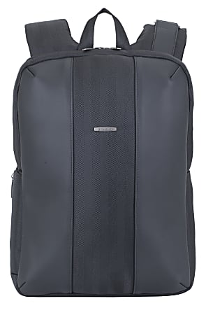 RIVACASE 8125 Narita Slim Business Backpack With 14" Laptop Pocket, Black