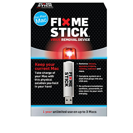 FIXMESTICK® Virus Removal Device For Apple® Mac®, 2017