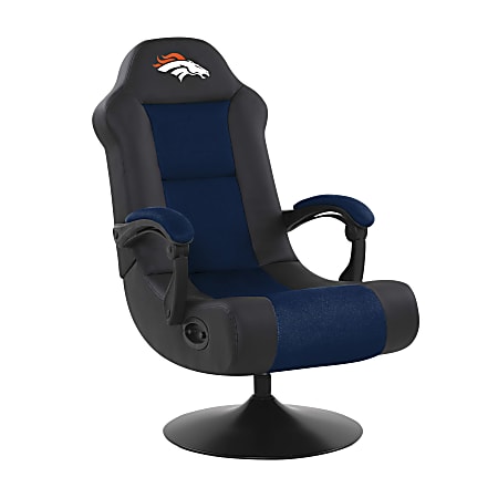 Imperial NFL Ultra Ergonomic Faux Leather Computer Gaming Chair, Denver Broncos