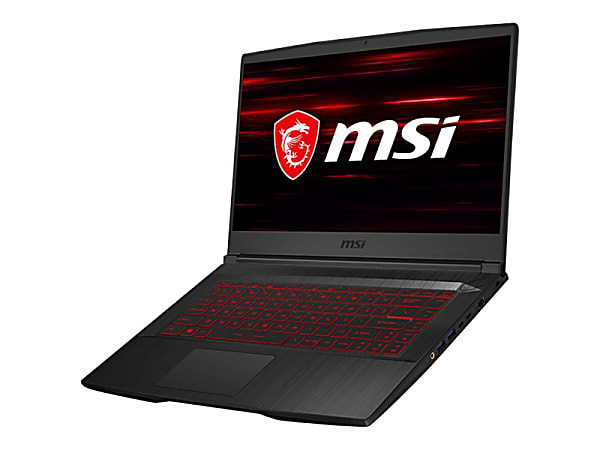 MSI GF65 Thin 9SEXR-838 Gaming Laptop, 15.6" Screen, Intel® Core™ i7, 8GB Memory, 512GB Solid State Drive, Black, Windows® 10 Home, NVIDIA GeForce RTX 2060