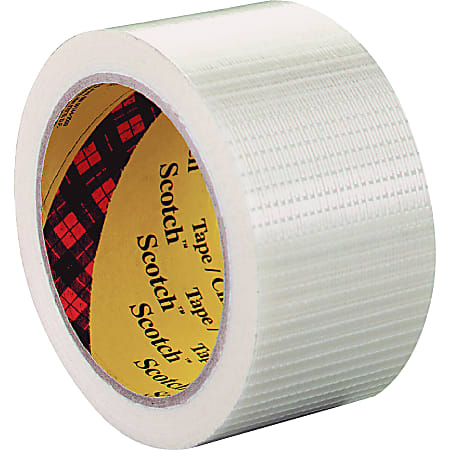 2 Pack 8959-RD Scotch Extreme Shipping Strapping Tape Designed for Your Toughest Jobs 1.9 Inches x 21 Yards 