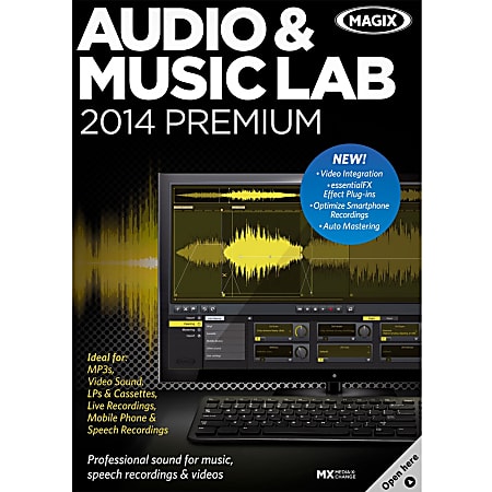 MAGIX Audio & Music Lab 2014 Premium US, Download Version