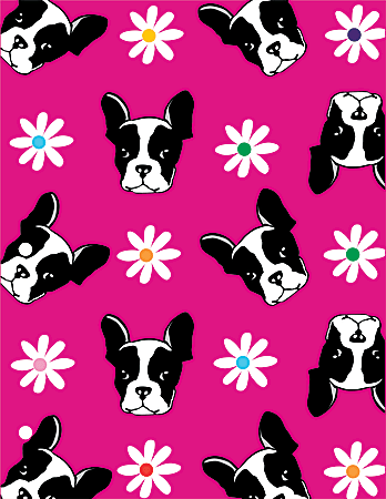 Eccolo BTS 2-Pocket Folder, 8-1/2” x 11”, Pug