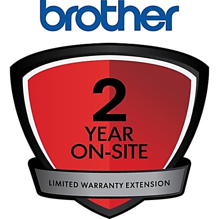 Brother - Extended service agreement - parts and labor - 2 years - on-site