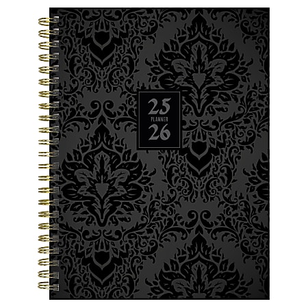 2025-2026 TF Publishing Medium Weekly/Monthly Planner, 6-1/2” x 8”, Velvet, July 2025 To June 2026